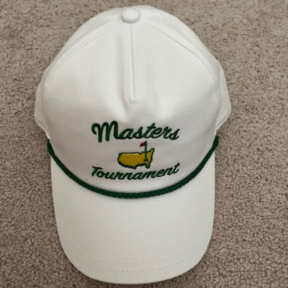 NEW with tag Masters Golf Tournament Rope Hat - Picture 1 of 4